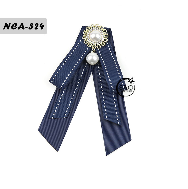 Nơ Cài Áo Nữ Thiết Kế Cao Cấp (NCA324)