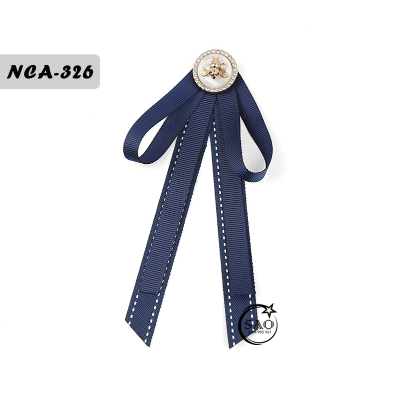 Nơ Cài Áo Nữ Thiết Kế Cao Cấp (NCA326)