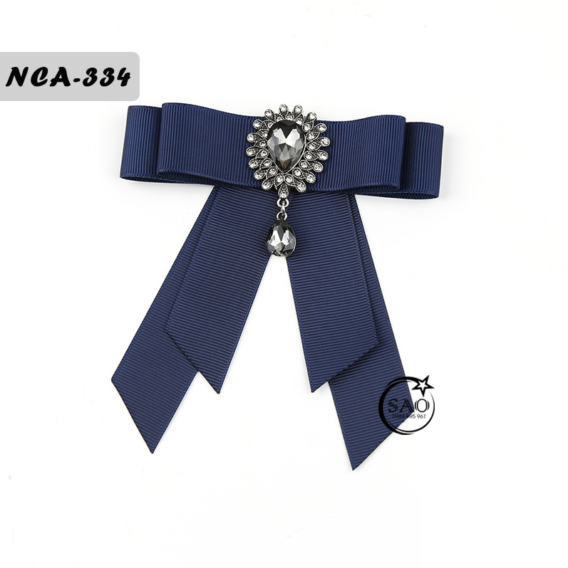 Nơ Cài Áo Nữ Thiết Kế Cao Cấp (NCA334)
