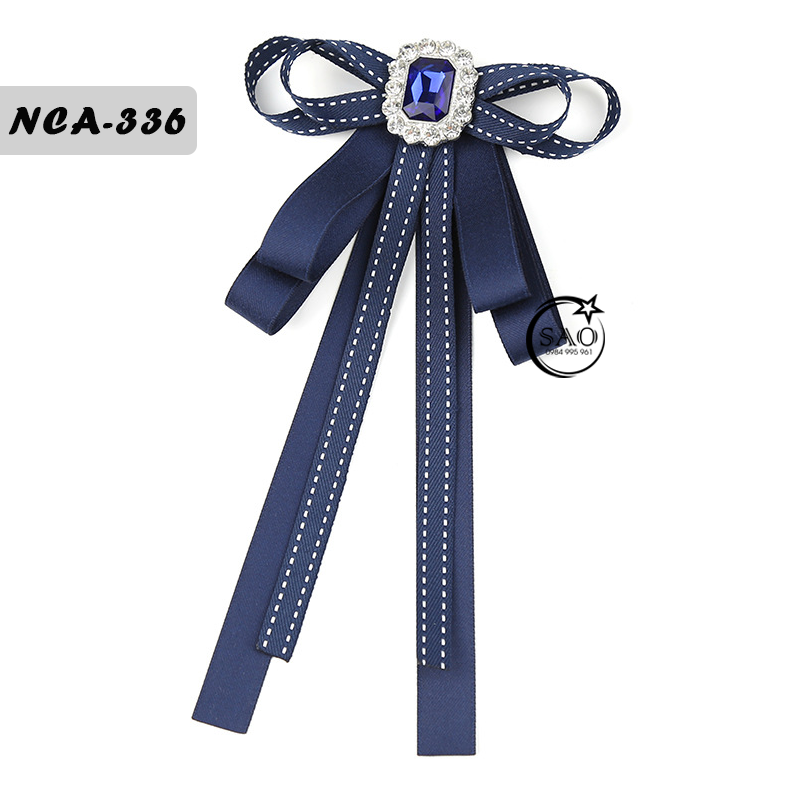 Nơ Cài Áo Nữ Thiết Kế Cao Cấp (NCA336)