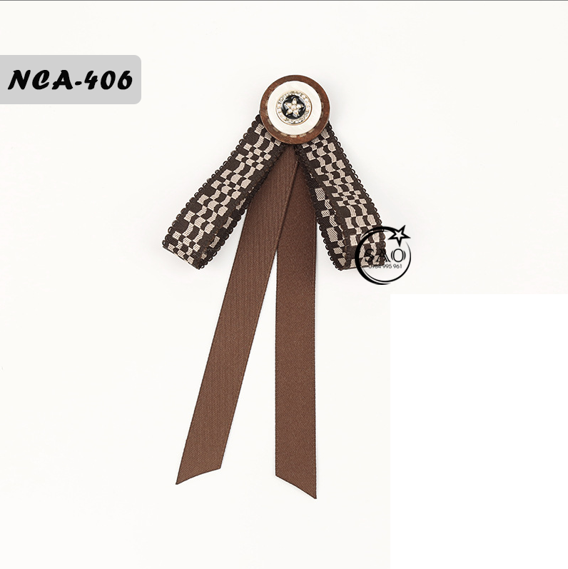Nơ Cài Áo Nữ Thiết Kế Cao Cấp (NCA406)