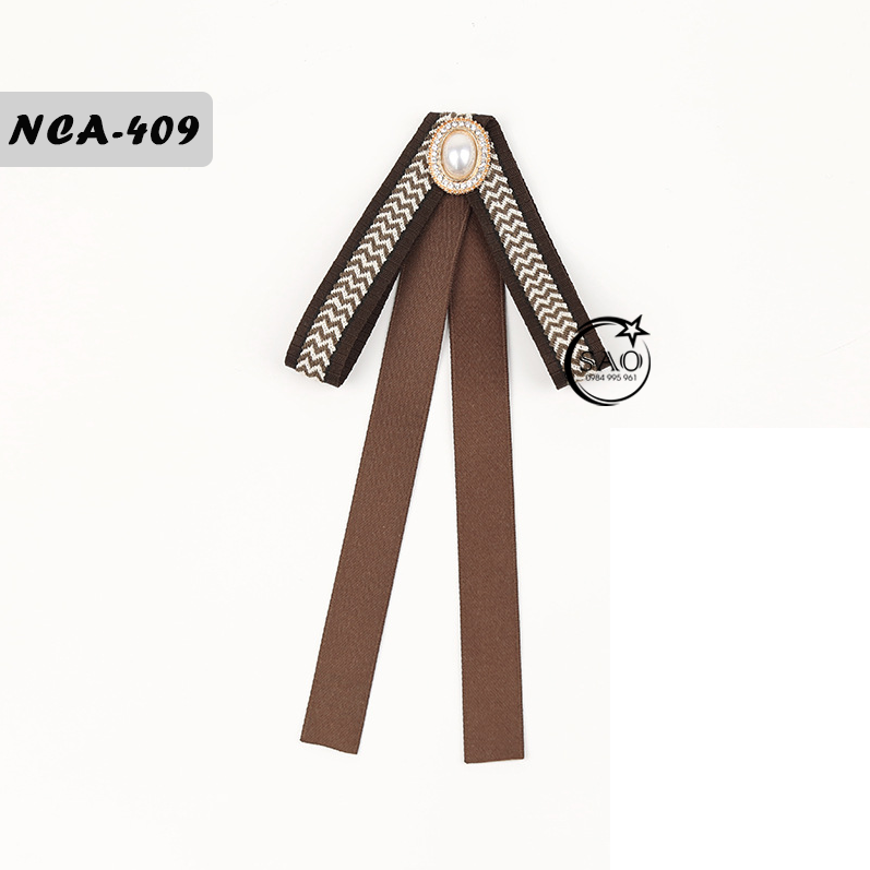 Nơ Cài Áo Nữ Thiết Kế Cao Cấp (NCA409)