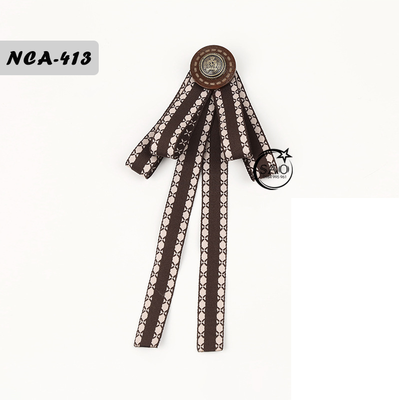 Nơ Cài Áo Nữ Thiết Kế Cao Cấp (NCA413)
