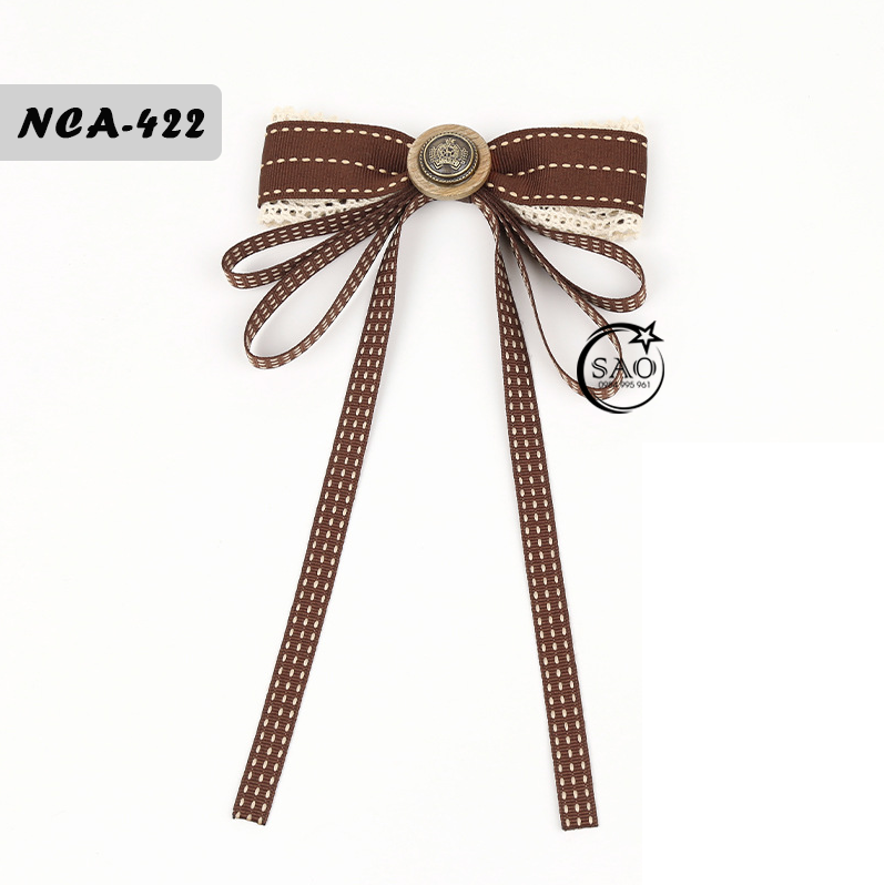 Nơ Cài Áo Nữ Thiết Kế Cao Cấp (NCA422)