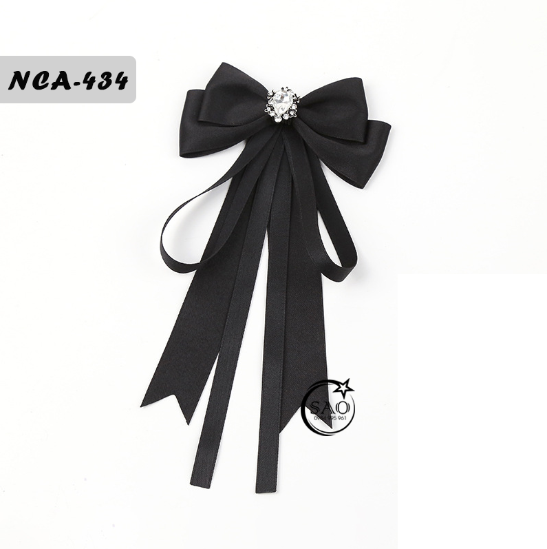 Nơ Cài Áo Nữ Thiết Kế Cao Cấp (NCA434)
