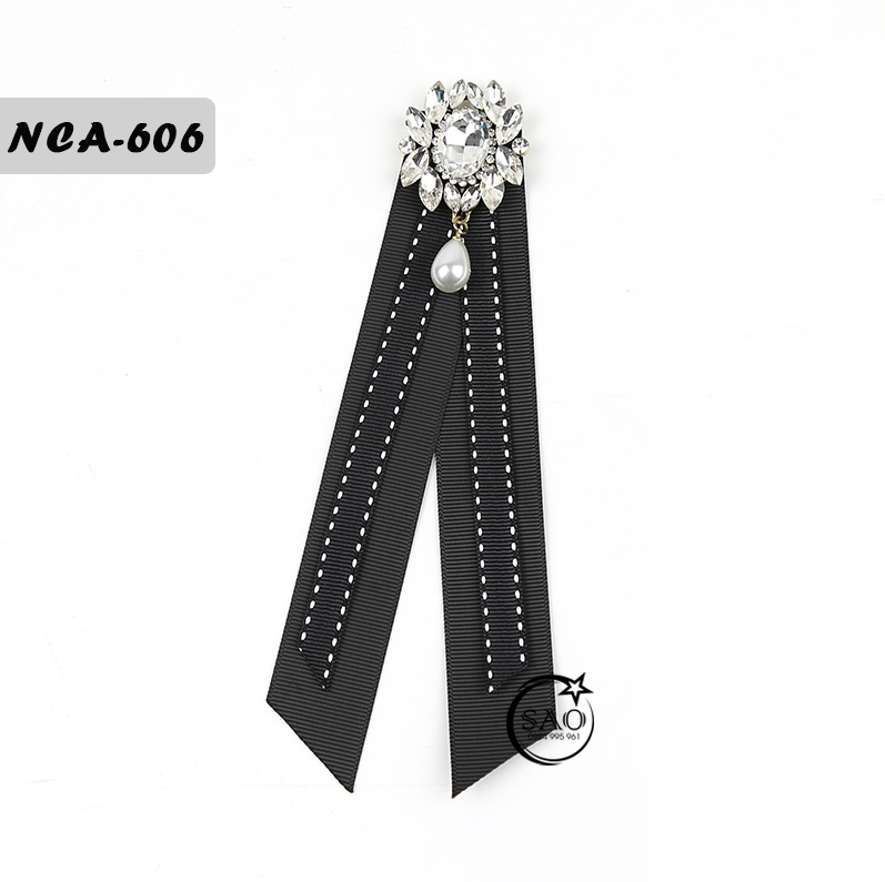 Nơ Cài Áo Nữ Thiết Kế Cao Cấp (NCA606)
