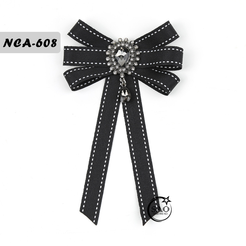 Nơ Cài Áo Nữ Thiết Kế Cao Cấp (NCA608)