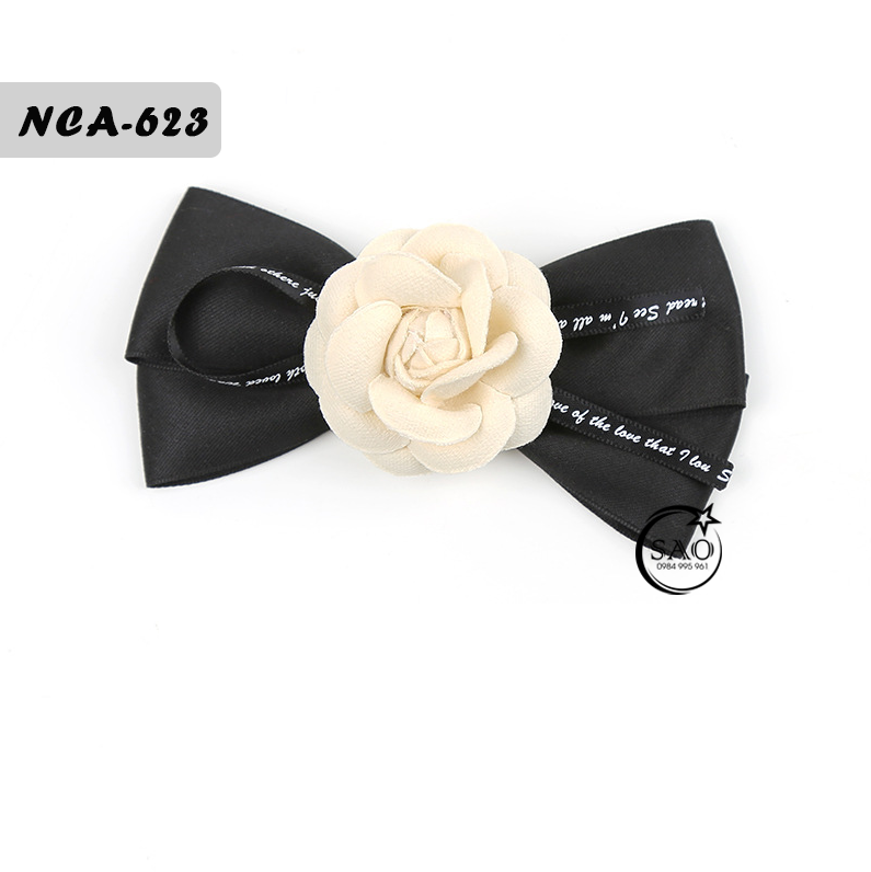 Nơ Cài Áo Nữ Thiết Kế Cao Cấp (NCA623)