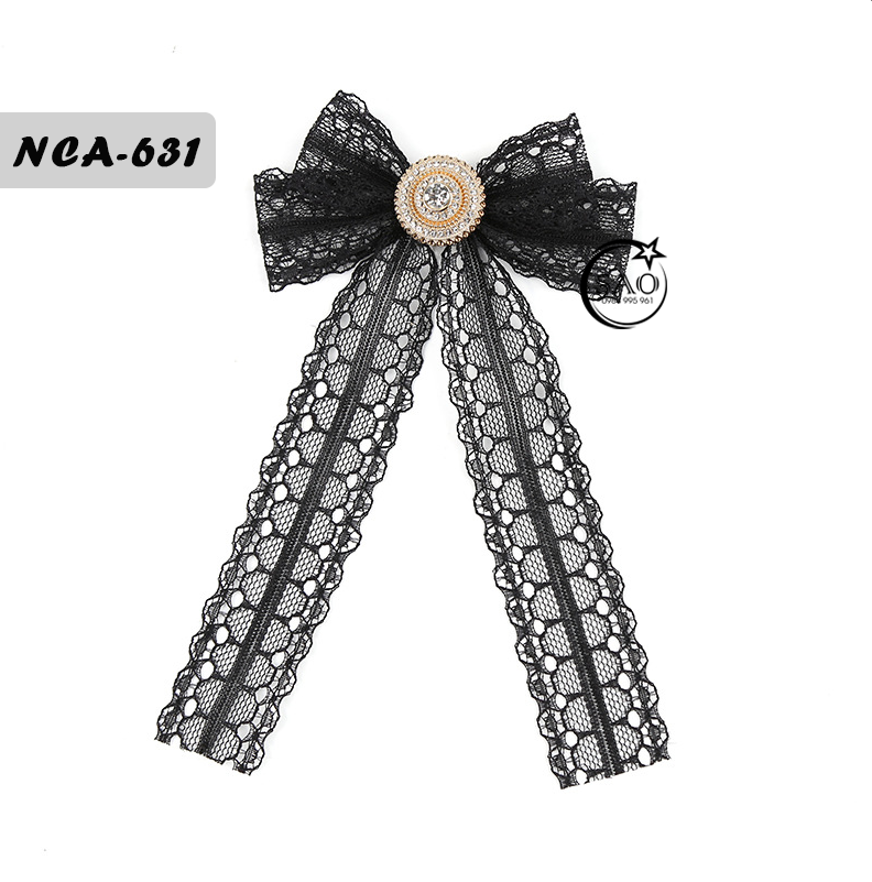Nơ Cài Áo Nữ Thiết Kế Cao Cấp (NCA631)