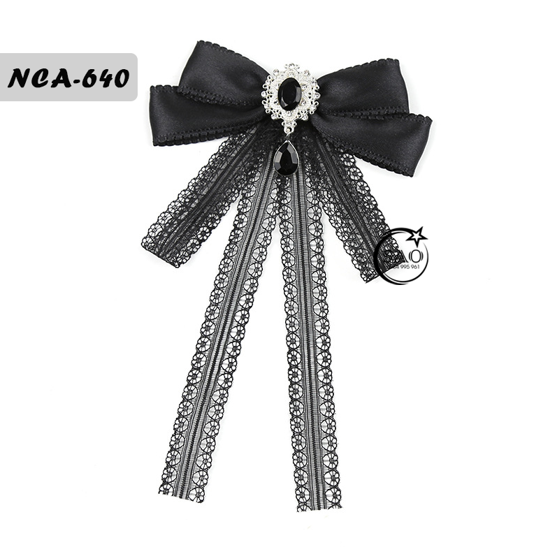 Nơ Cài Áo Nữ Thiết Kế Cao Cấp (NCA640)