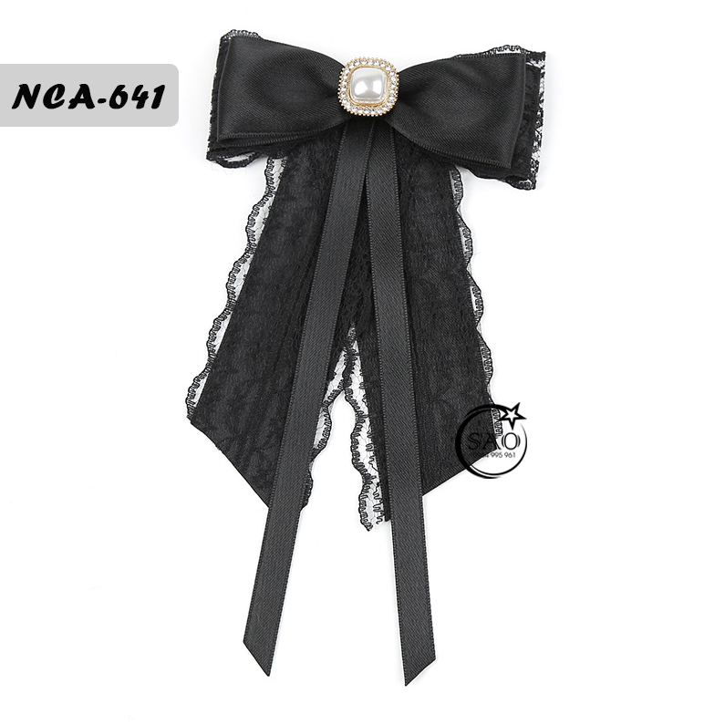 Nơ Cài Áo Nữ Thiết Kế Cao Cấp (NCA641)