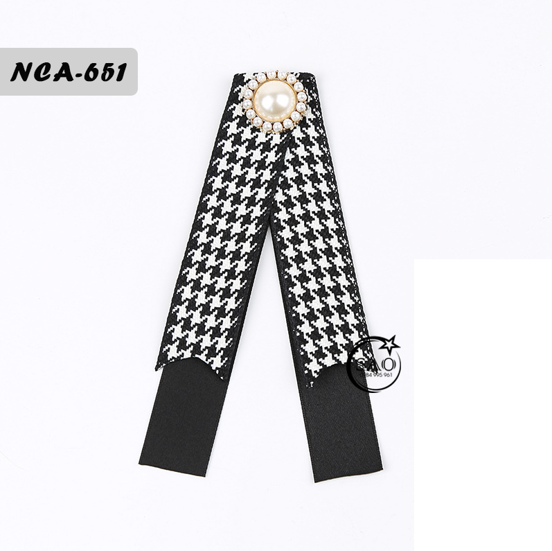 Nơ Cài Áo Nữ Thiết Kế Cao Cấp (NCA651)