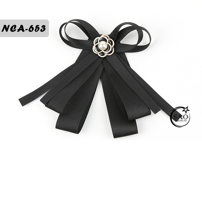 Nơ Cài Áo Nữ Thiết Kế Cao Cấp (NCA653)
