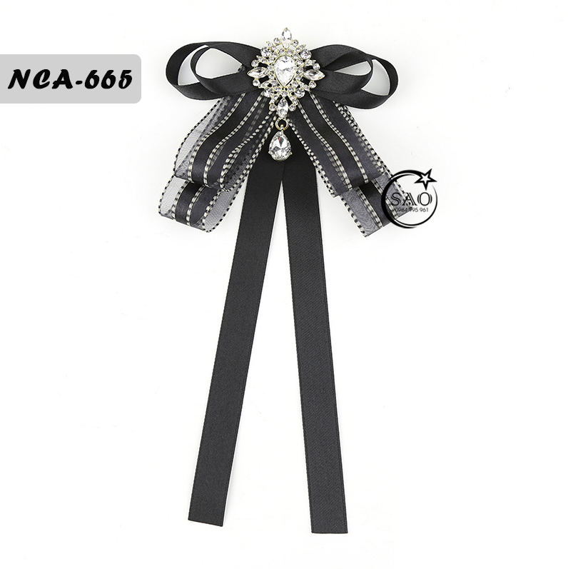 Nơ Cài Áo Nữ Thiết Kế Cao Cấp (NCA665)