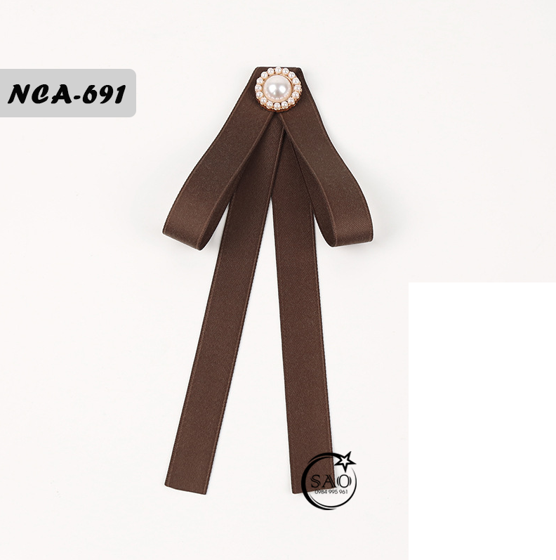 Nơ Cài Áo Nữ Thiết Kế Cao Cấp (NCA691)