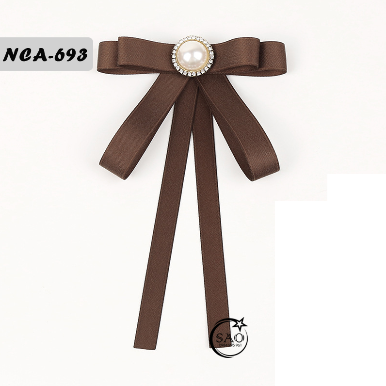 Nơ Cài Áo Nữ Thiết Kế Cao Cấp (NCA693)