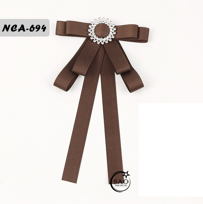 Nơ Cài Áo Nữ Thiết Kế Cao Cấp (NCA694)