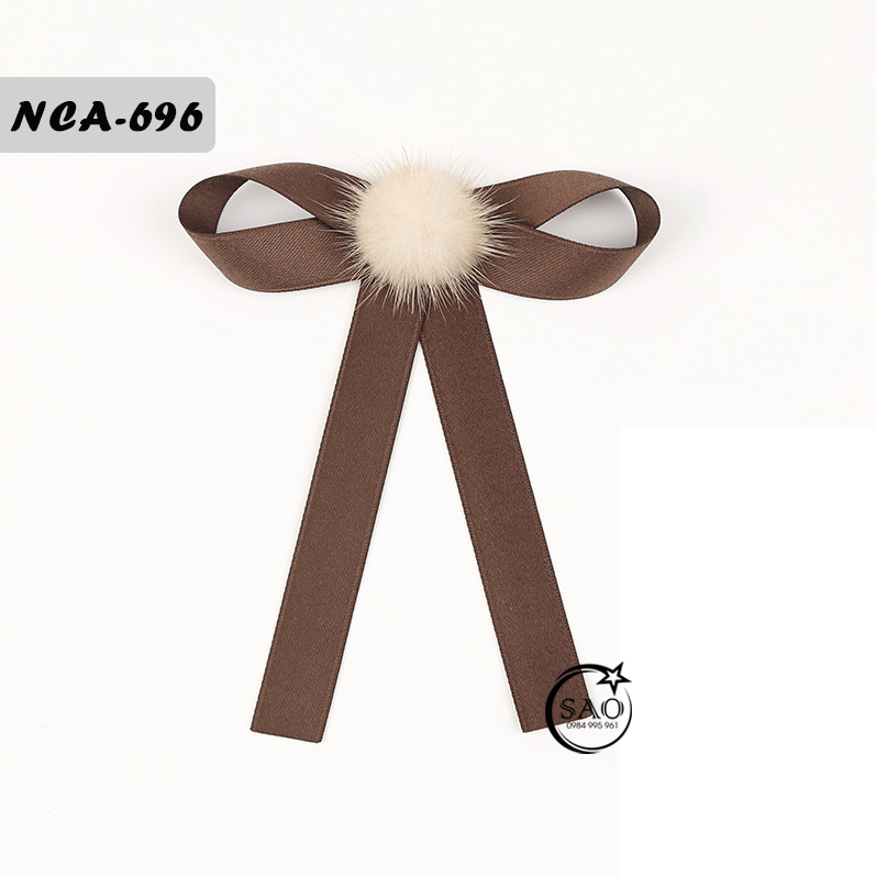 Nơ Cài Áo Nữ Thiết Kế Cao Cấp (NCA696)