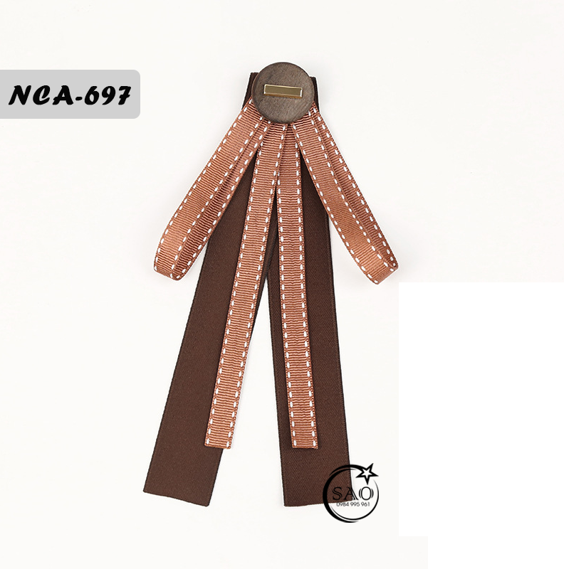 Nơ Cài Áo Nữ Thiết Kế Cao Cấp (NCA697)
