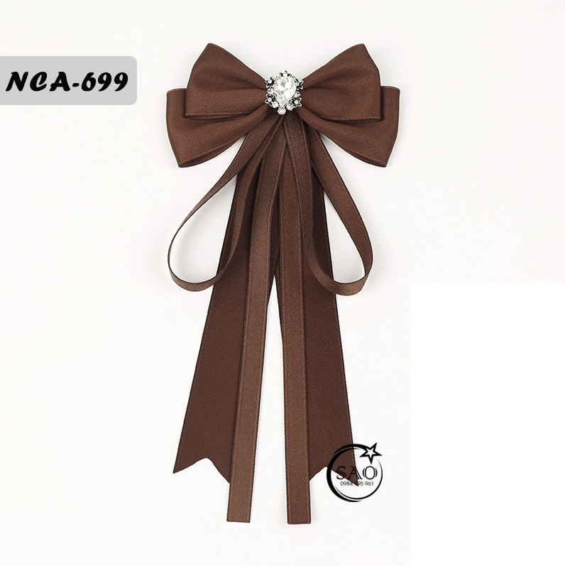 Nơ Cài Áo Nữ Thiết Kế Cao Cấp (NCA699)