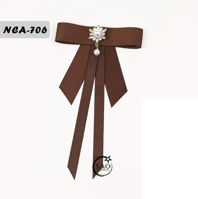 Nơ Cài Áo Nữ Thiết Kế Cao Cấp (NCA706)