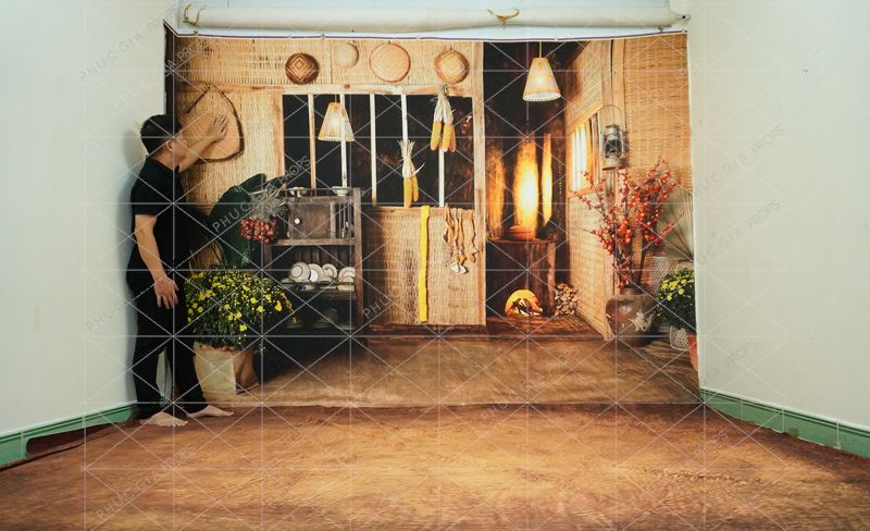 Phông Tết Decor K70