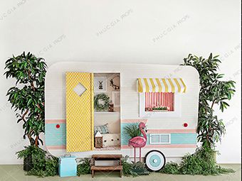 Phông 3D Chụp Hình Em Bé PG80