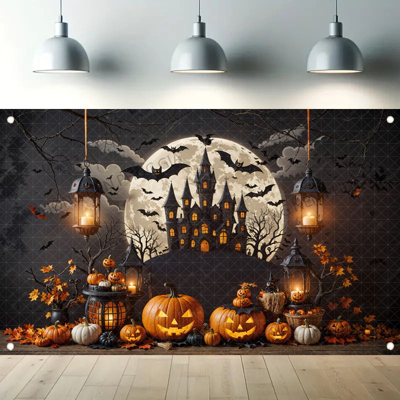 Phông Halloween Chụp Hình Em Bé BB414