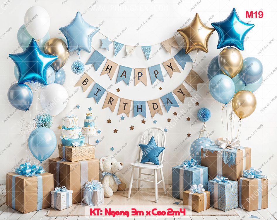 Phông Nền Sinh Nhật - B_M19