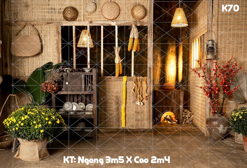 Phông Tết Decor K70