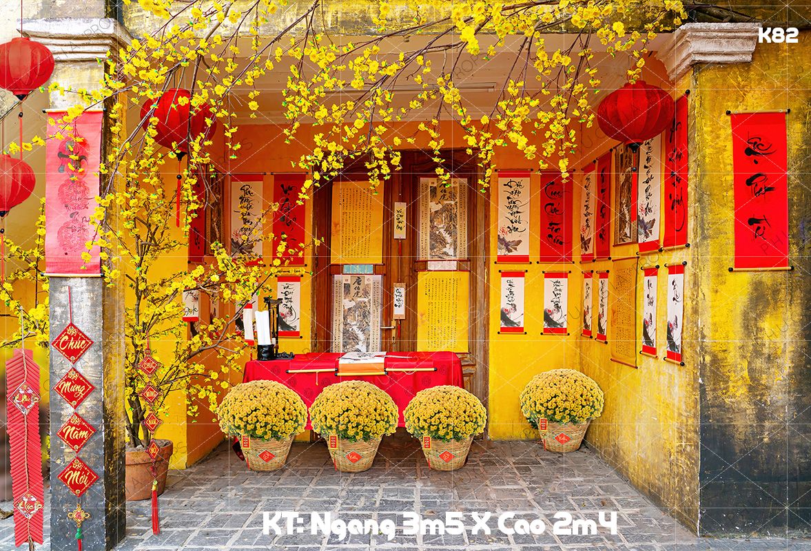 Phông Tết Decor K82