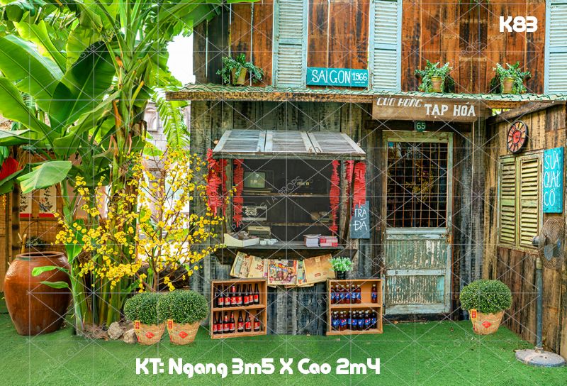 Phông Tết Decor K83