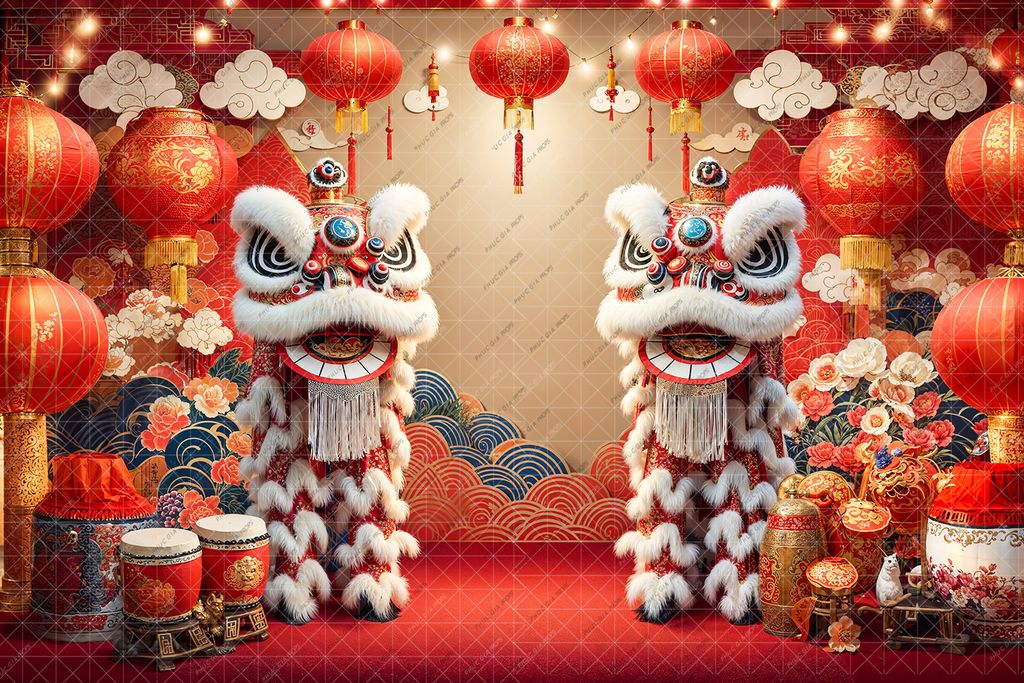 Phông 5D Tết Trung Thu TT12