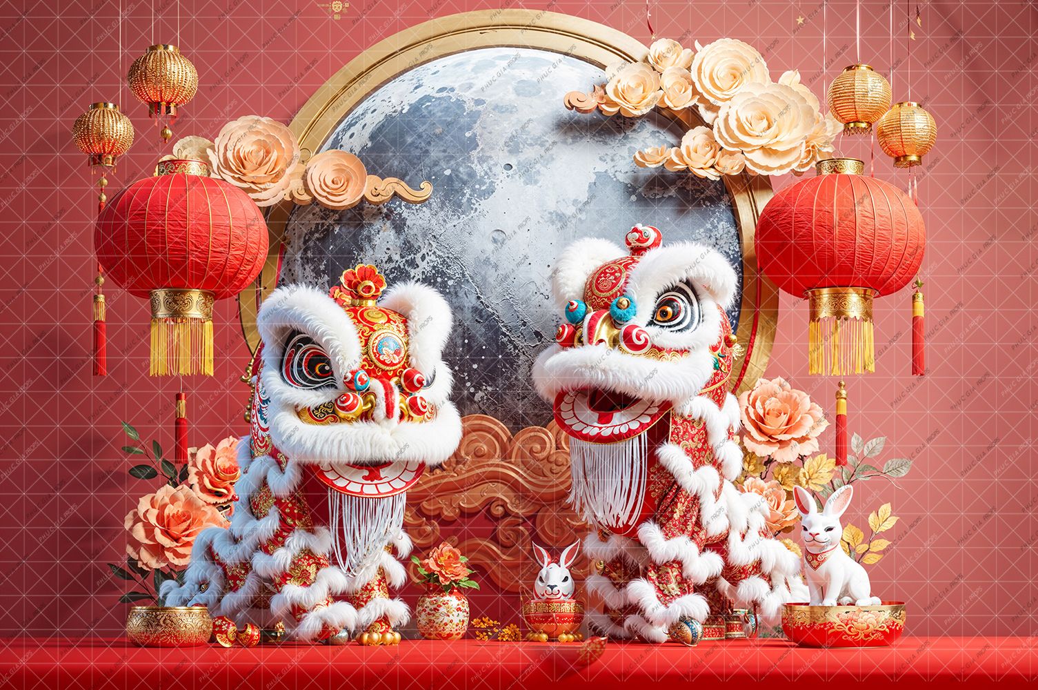 Phông 5D Tết Trung Thu TT19