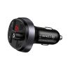 Bộ phát sóng FM tích hợp 2 cổng USB 5V sạc nhanh cho xe hơi USAMS US-CC062 C11 Wireless Car FM Transmitter