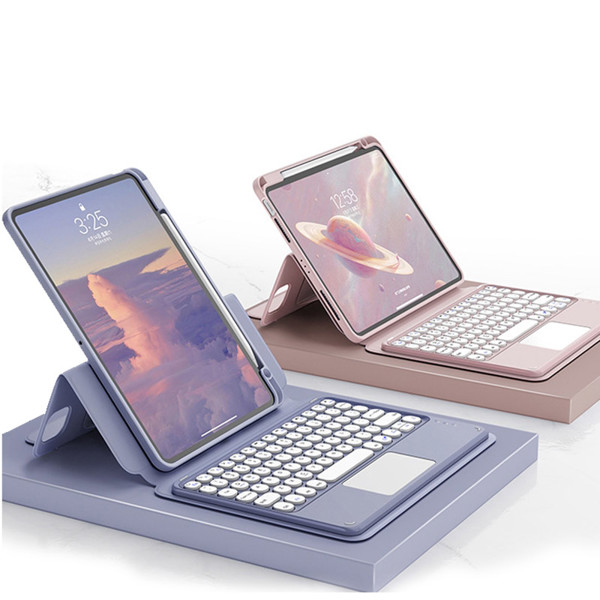 Bàn phím Bluetooth kèm bao da Aturos SYC cho iPad Zen 10/10.2/10.5/Pro11/Air5/Air4