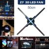 Quạt đèn LED 3D Hologram độ phân giải cao 52cm, 576 LED Aturos Z7 HD50 (dùng Wifi và APP)