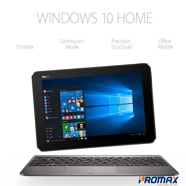 Máy tính bảng tablet Windows 10 Asus Transformer Book T101 HA 10.1 inch/RAM 2GB/SSD 32GB/ Grey (Máy 99%)