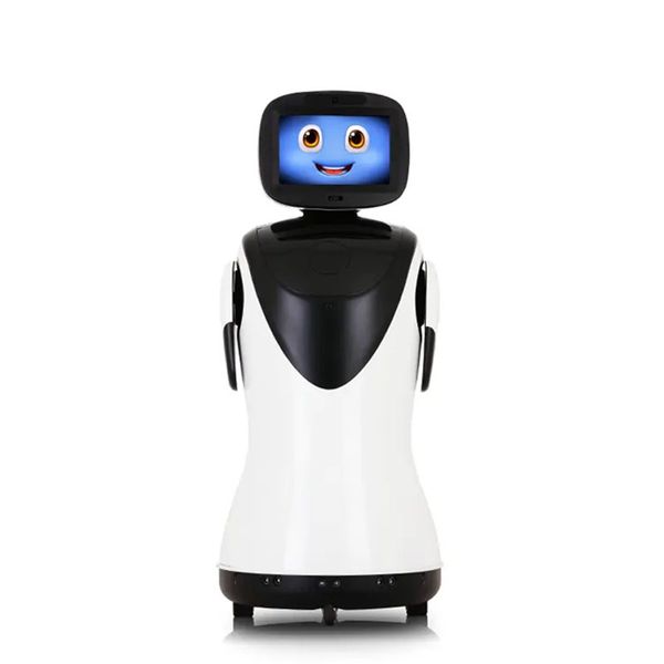 Robot phục vụ Aturos P3 nhảy múa, chào hỏi, tư vấn, lễ tân, tích hợp GPT Chat