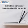 Bàn phím Bluetooth kèm bao da cho iPad 12.9 Aturos YJ129 (có Touchpad, giá đỡ, đèn LED, có thể tháo rời)