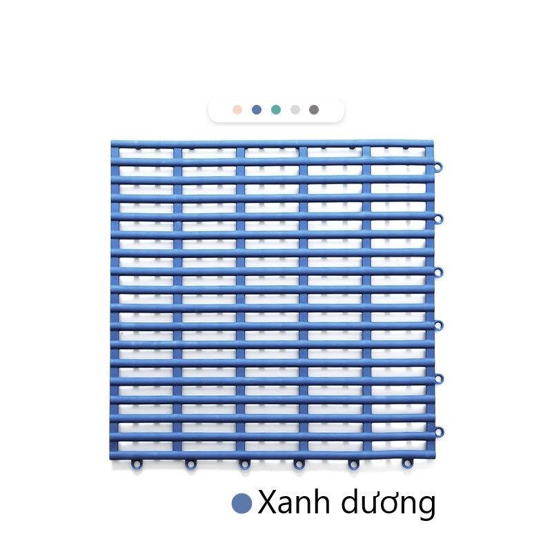 Tấm PVC Dẻo Lót Trang Trí Nhà Tắm Chống Trượt Chống Bám Nước Tự Thiết Kế Lắp Ráp - Hàng Nhập Cao Cấp