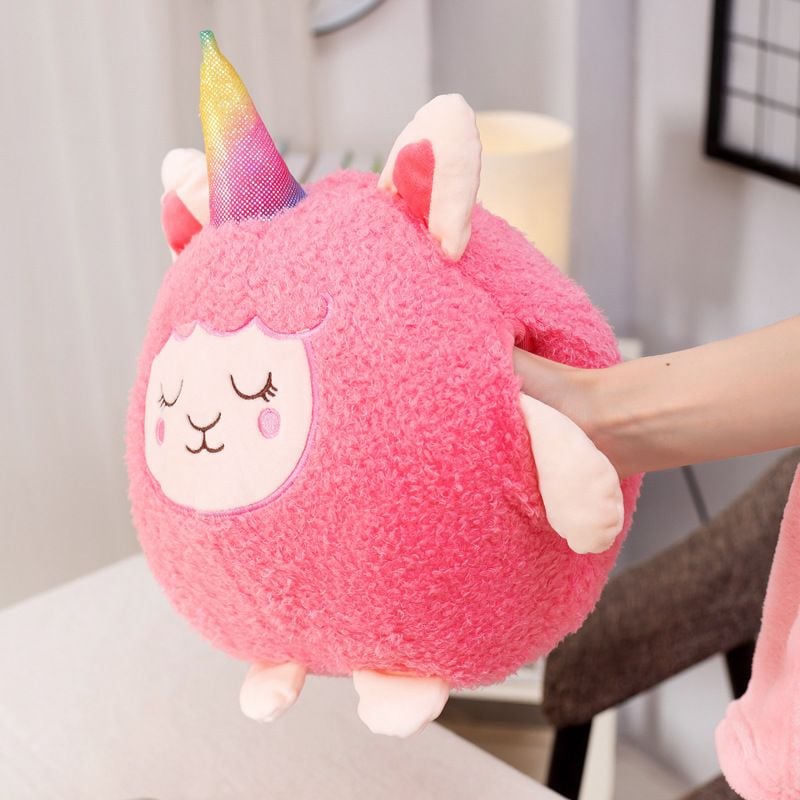 Gối Mền 3 Trong 1 Cừu Hồng Sừng PA9522