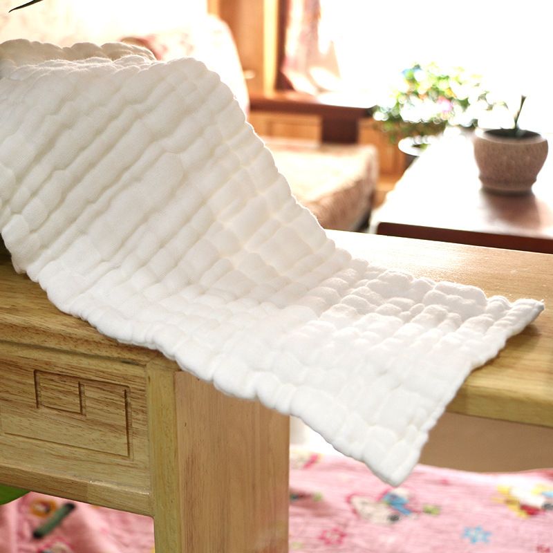 Khăn Xô Cotton Siêu Thấm Hút 12 Lớp 46x17cm