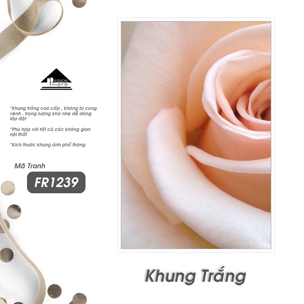 Tranh Thực Vật Passion FR1239