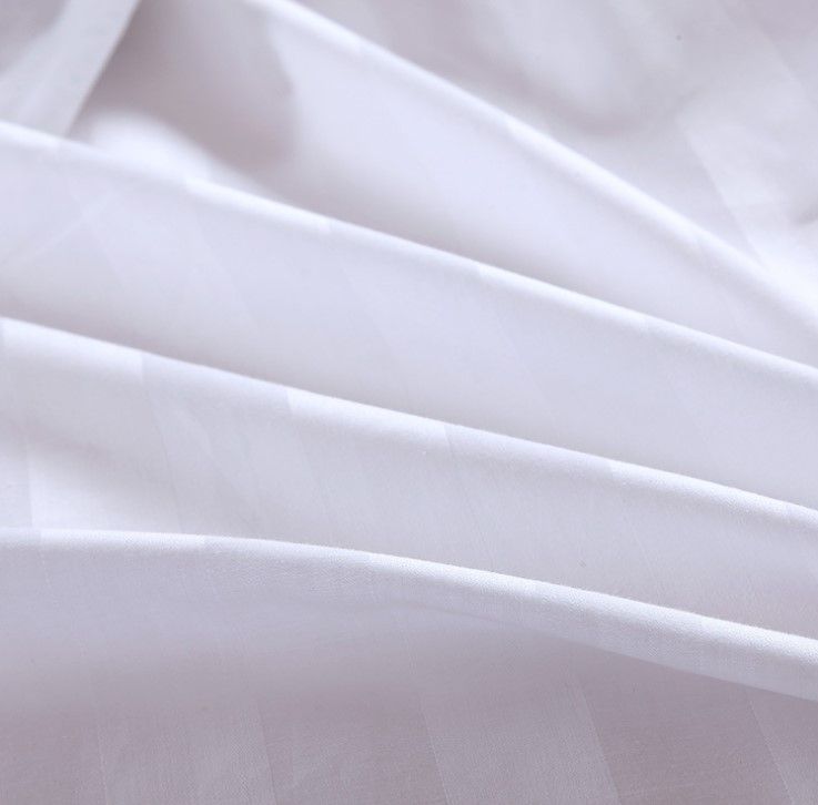 Set Vỏ Chăn Drap Vỏ Gối Sọc Khách Sạn PA9175