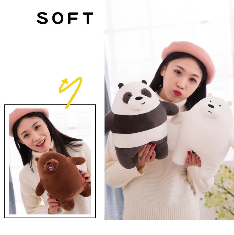 Gấu bông bộ 3 gấu We are Bear Cao cấp