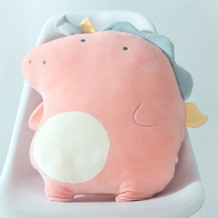 Gấu Bông Làm Gối Tựa Lưng Văn Phòng Heo Peppa