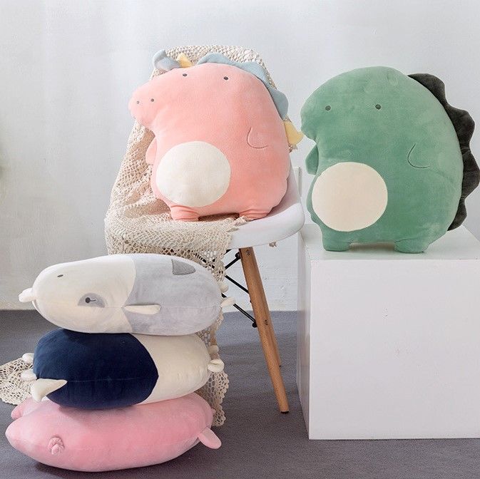 Gấu Bông Làm Gối Tựa Lưng Văn Phòng Heo Peppa