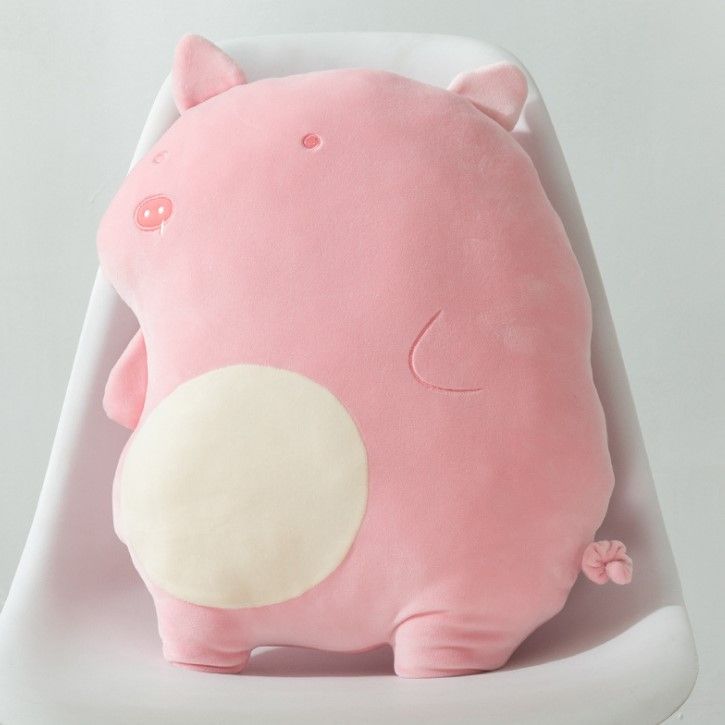 Gấu Bông Làm Gối Tựa Lưng Văn Phòng Heo Peppa