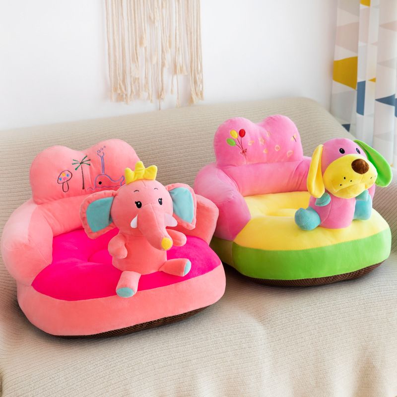 Ghế Tập Ngồi Cho Bé Thú Nhồi Bông Hoạt Hình - Mẫu 2